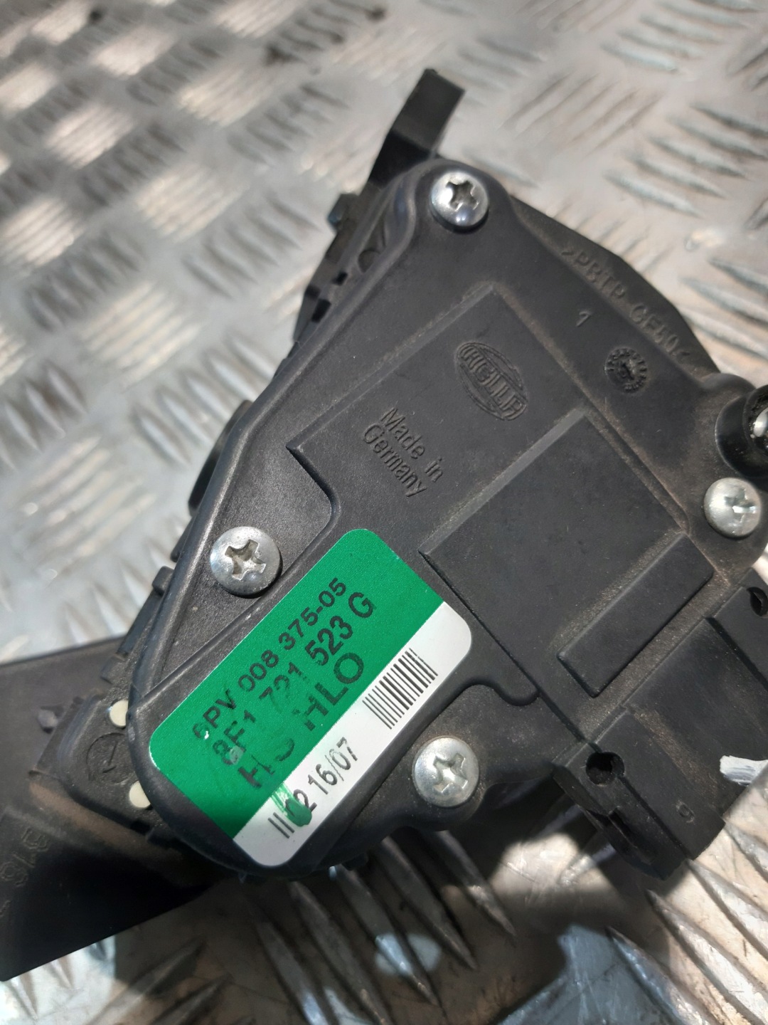 potentiometer Gaspedal AUDI A4 B7 2.0 TDI 8E1721523G