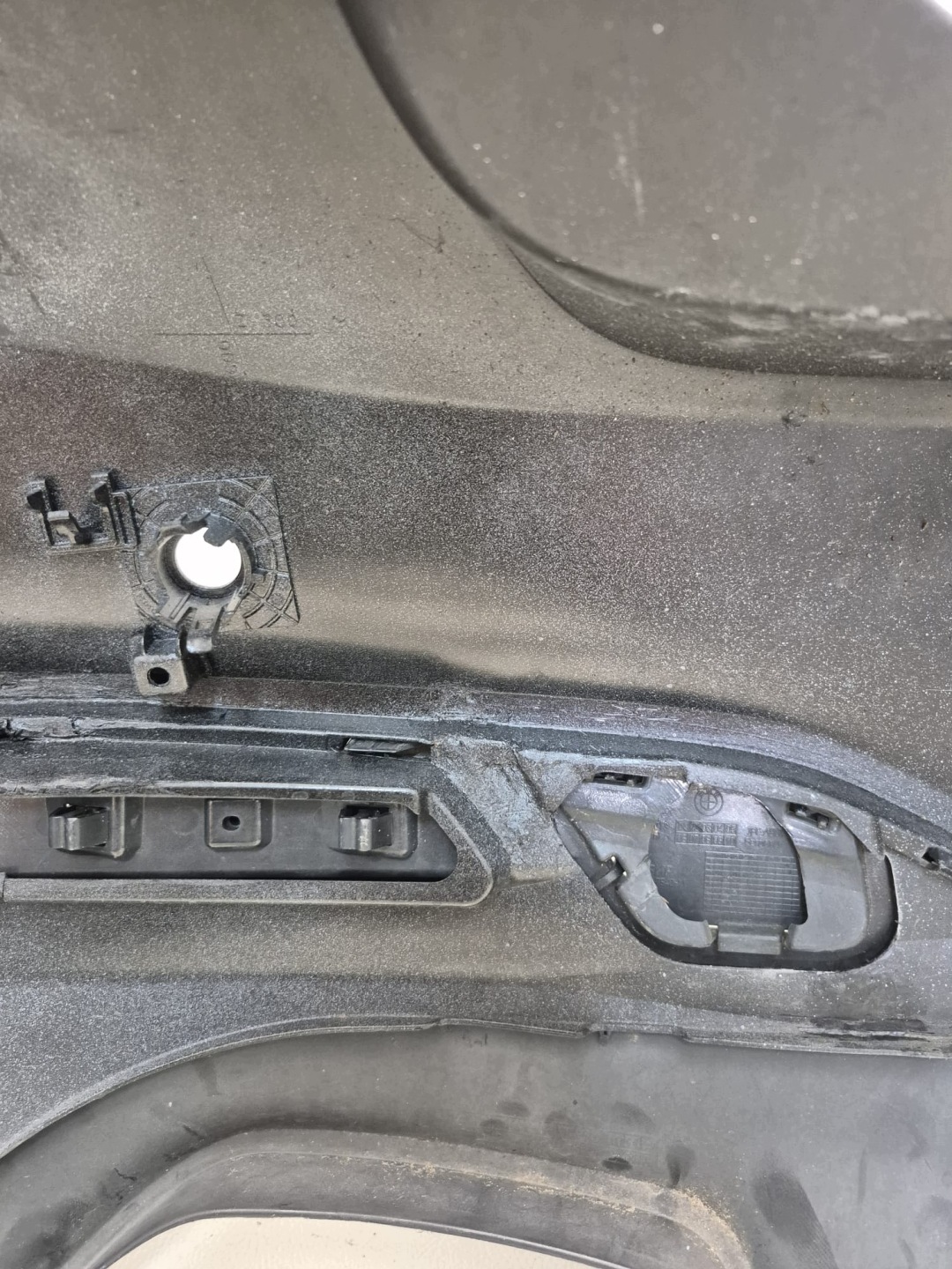 BMW 5 G30 sedan m-packet 17-20 bumper rear part rear 6XPDC
