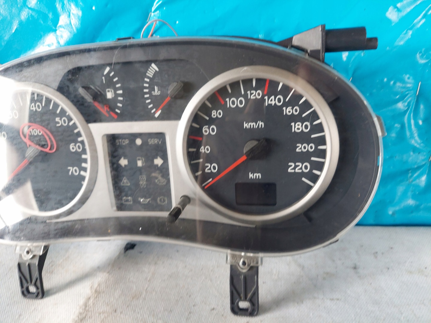 dials clock CLIO II 1.2 B P8200261102