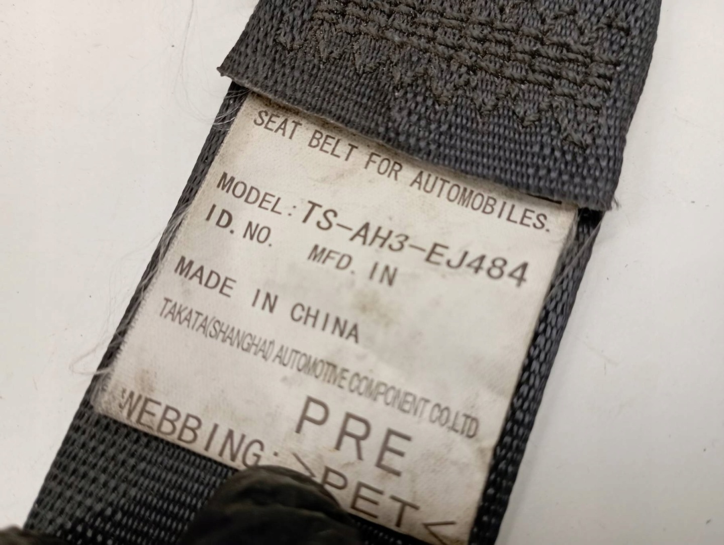 tension belt safety left front driver´s Honda Jazz III (2008-)