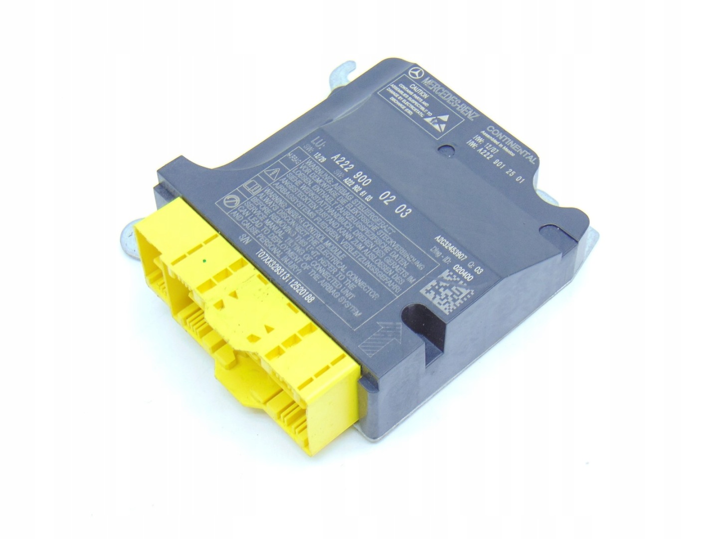 SENSOR modulo airbag airbag MERCEDES S W222 13- A2229000203