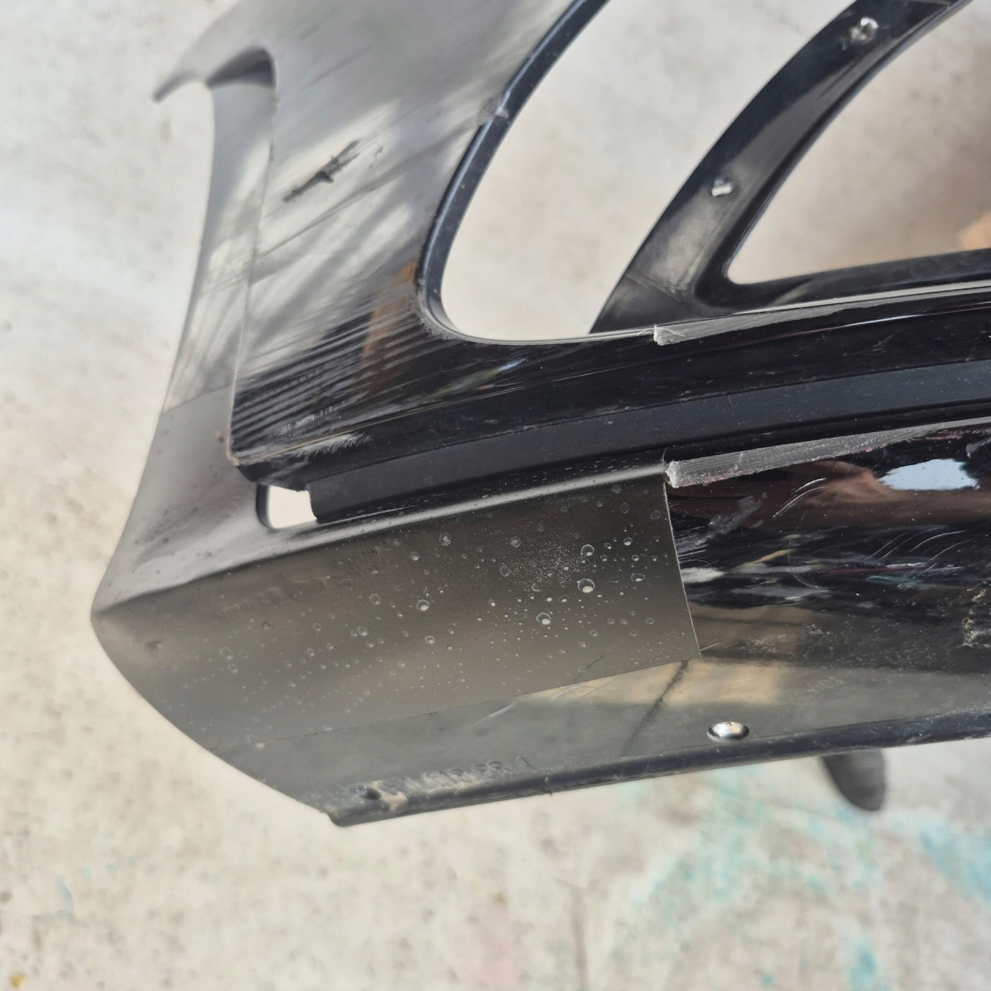 MERCEDES CLA II 2 C118 AMG 19-23 bumper front front PDC