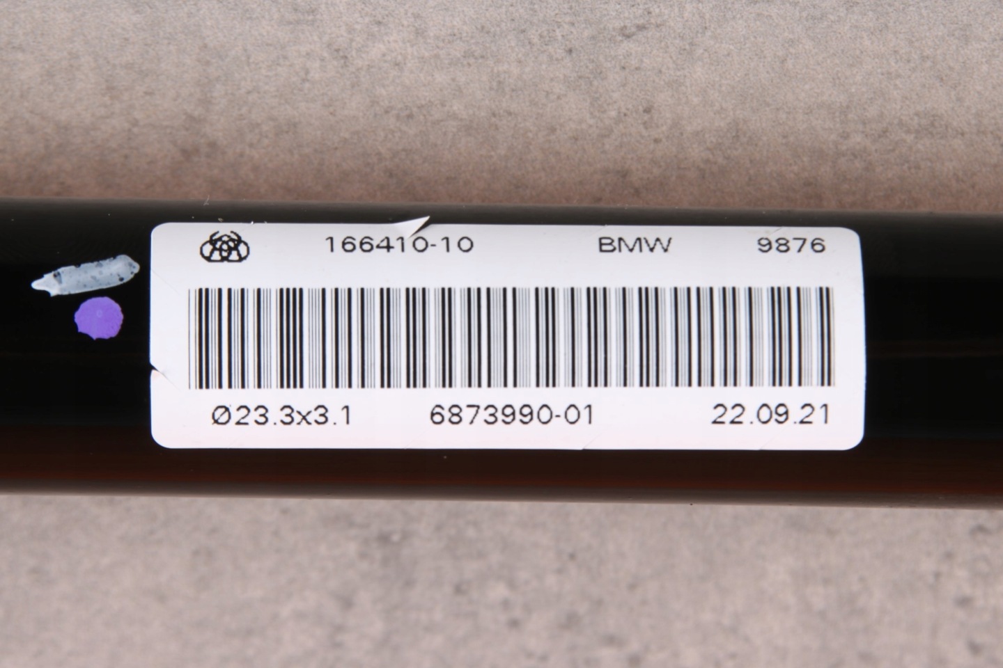 BMW 3' G20 320dX 320iX 330iX anti roll bar front front 6873990 7306 km !!!