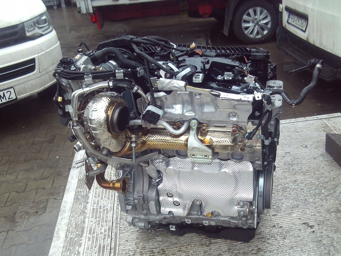 engine complete MERCEDES GLA 654920 10 TYSKM