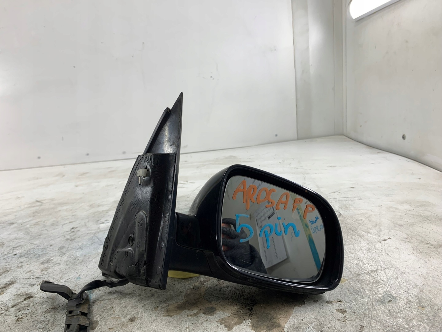 SEAT AROSA Spiegel rechts 5 PIN schwarze
