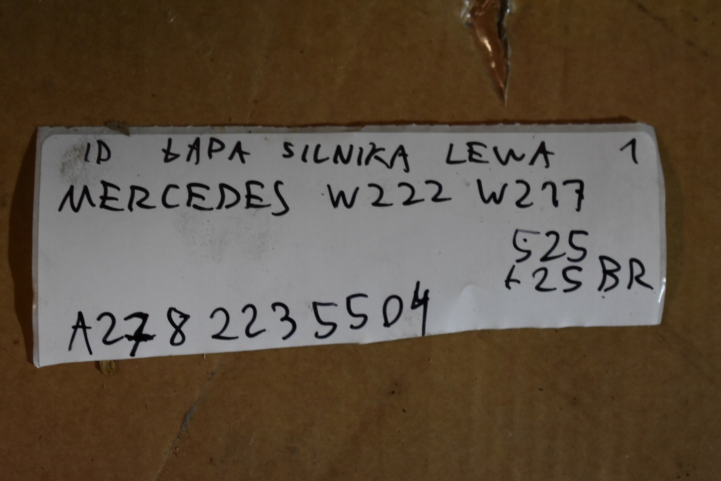 IDEALNA engine mount left MERCEDES W217 W222 1
