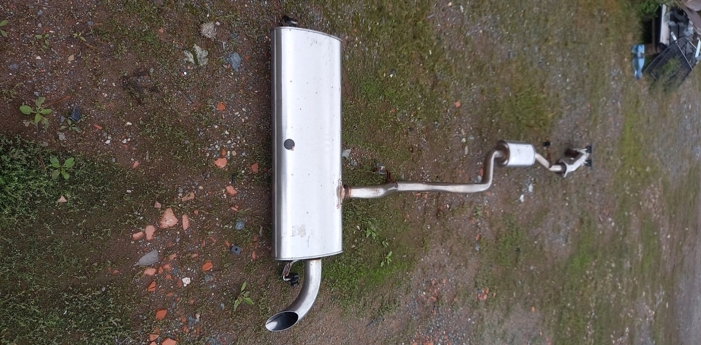 muffler, exhaust KADJAR 1.3 TCe 203004EA5A 201004ea9a
