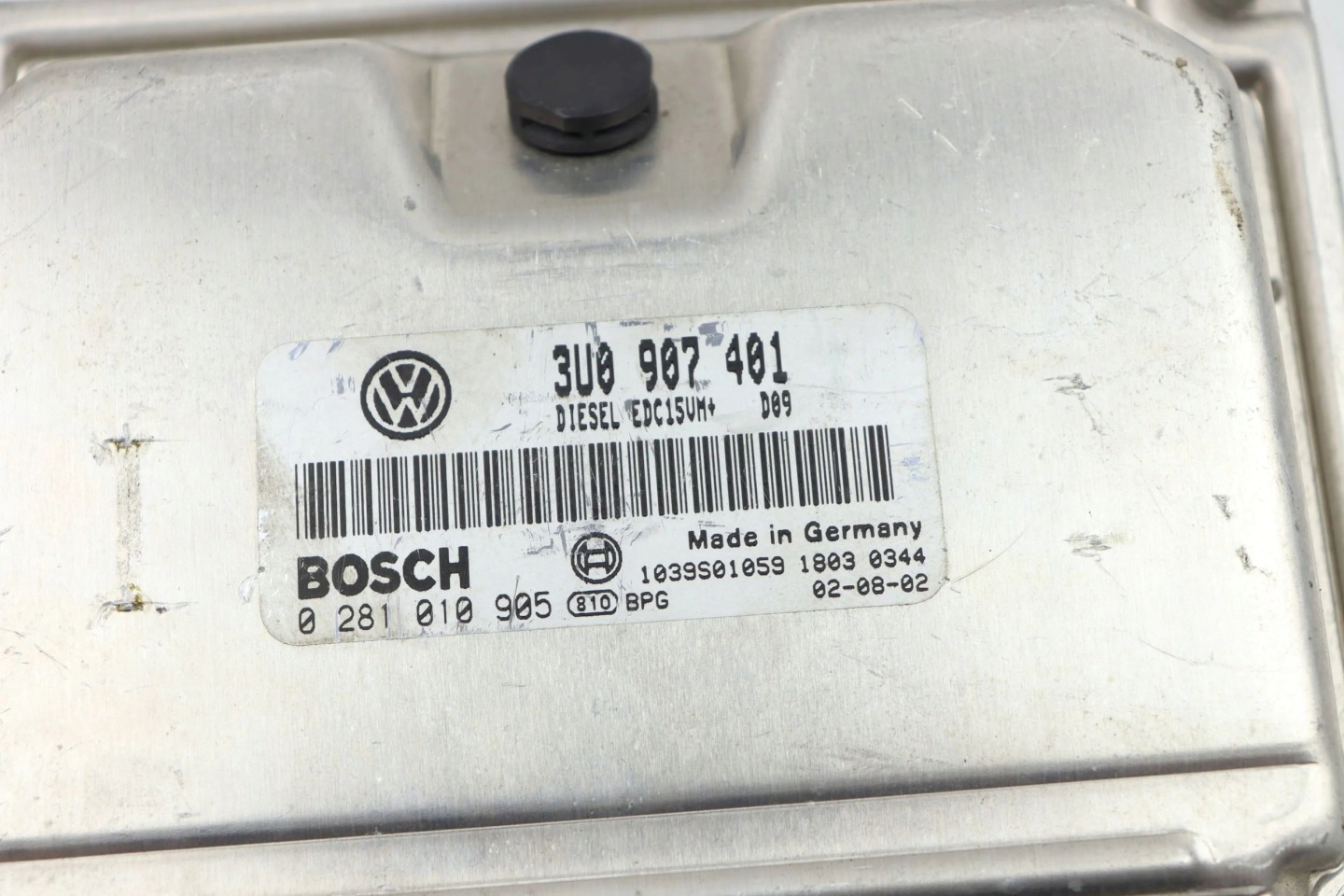 SKODA SUPERB e computer Centralina Motore 2.5 TDI 3U0907401 0281010905