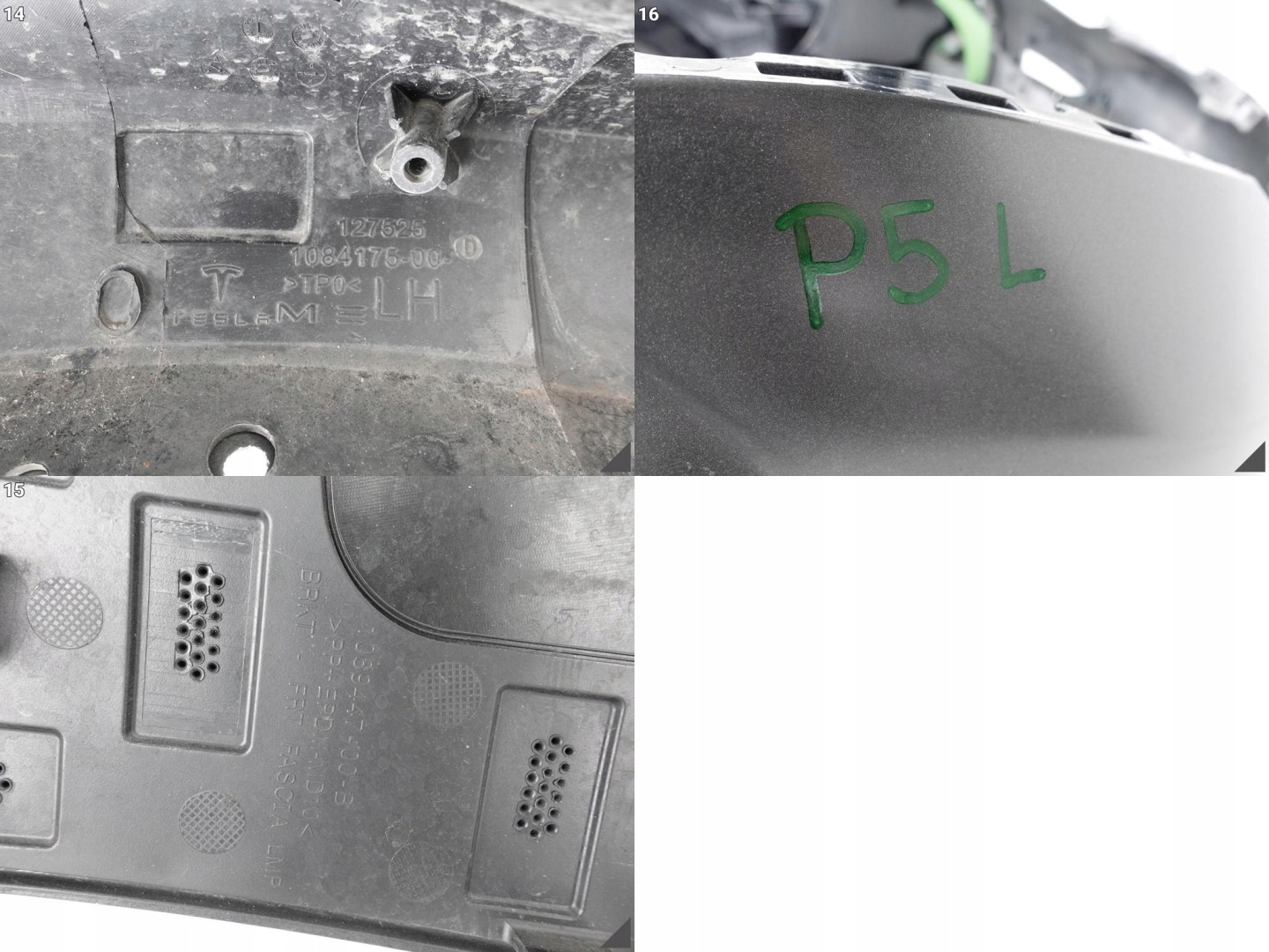 TESLA MODEL 3 17- bumper front *6XPDC*