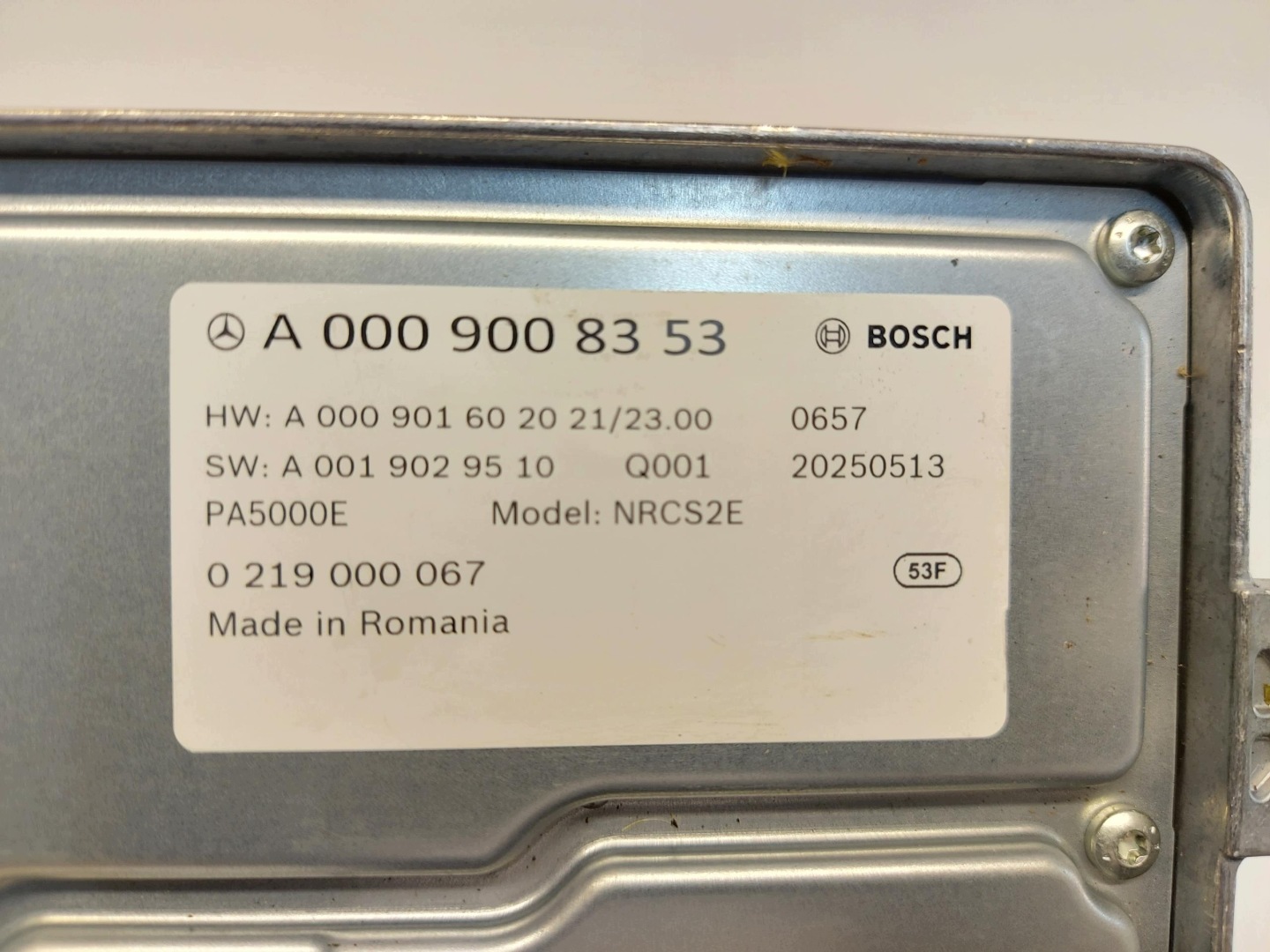 Mercedes EQB 250+ X243, w247 2025r module control unit BLUETOOTH A0009008353