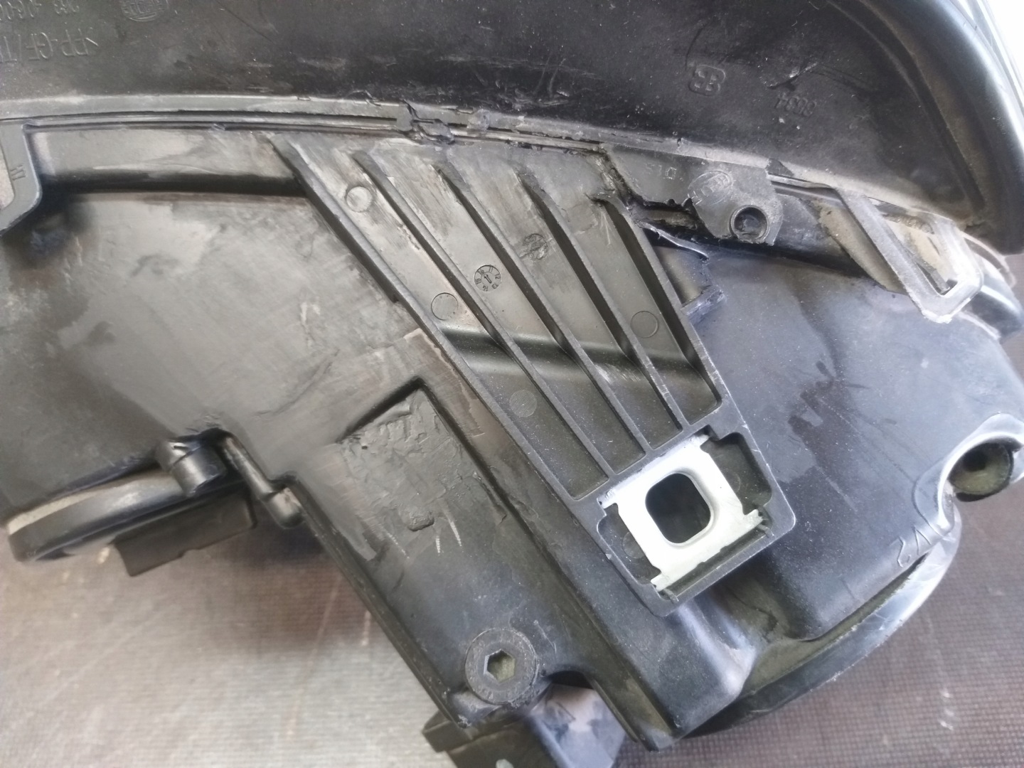 LIGHT LIGHTS FRONT MERCEDES GL W164 XENON POSITIONING