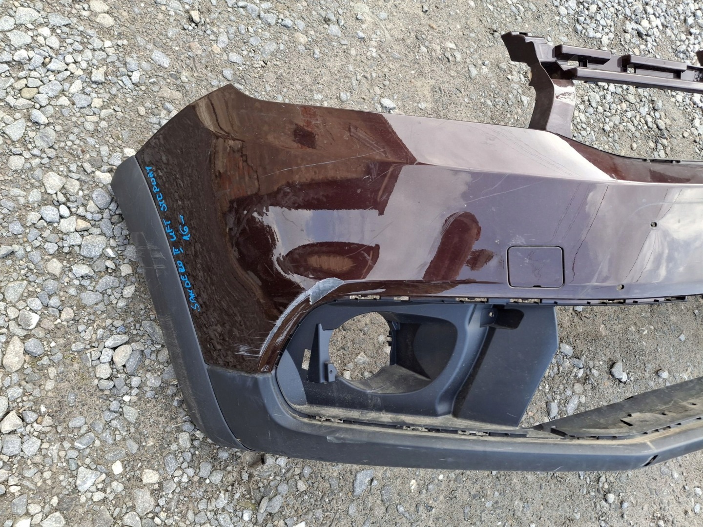 front bumper DACIA SANDERO II LIFT STEPWAY 2016R->