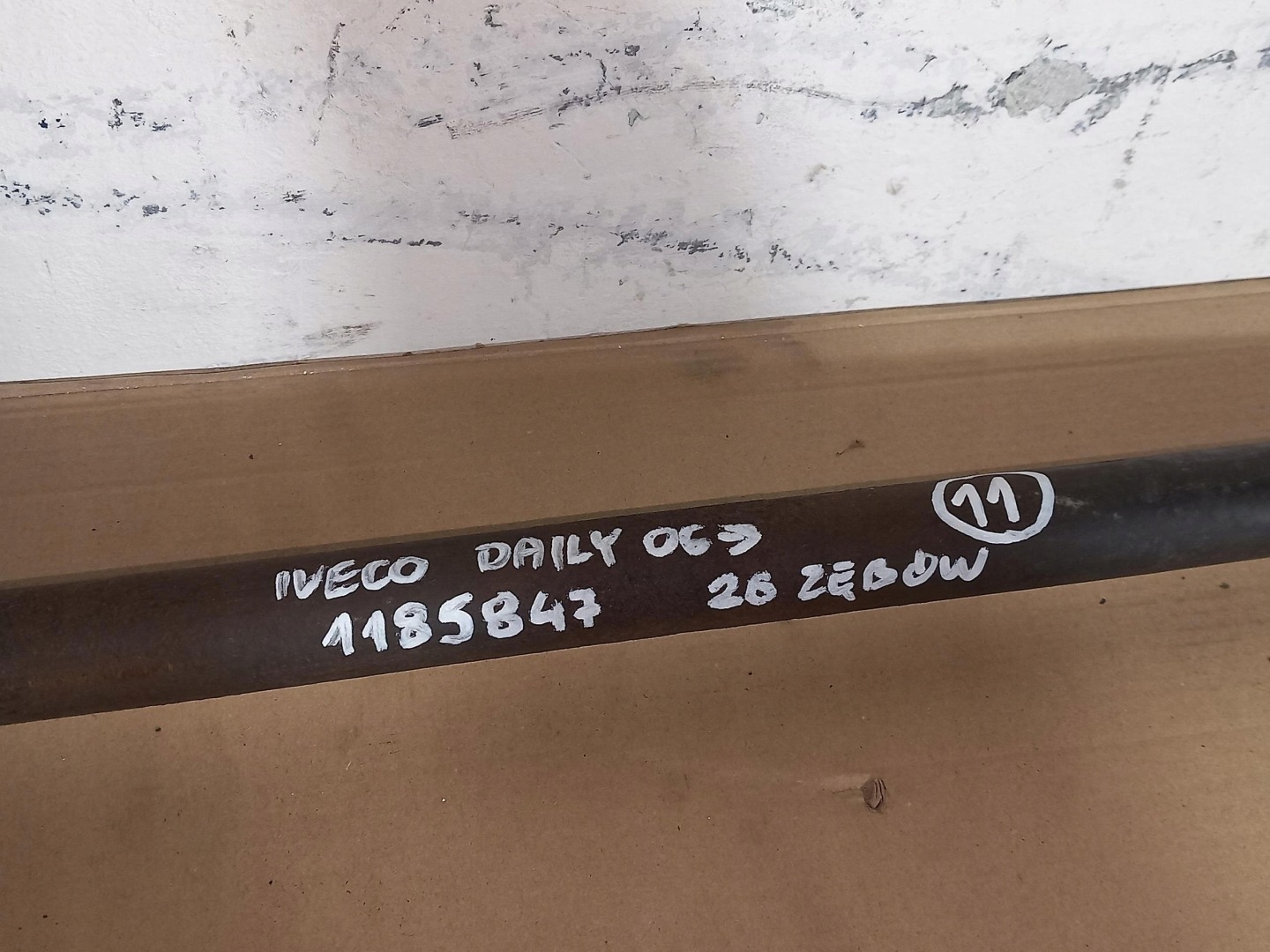 cam semi-axis rear IVECO DAILY IV 06-14 26 ZEBOW