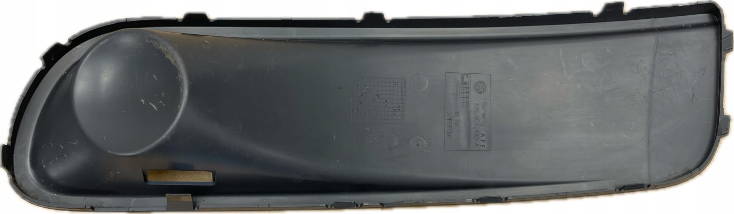 VW T5 2003 - mřížka pravá nárazníku předek 7H5807490A