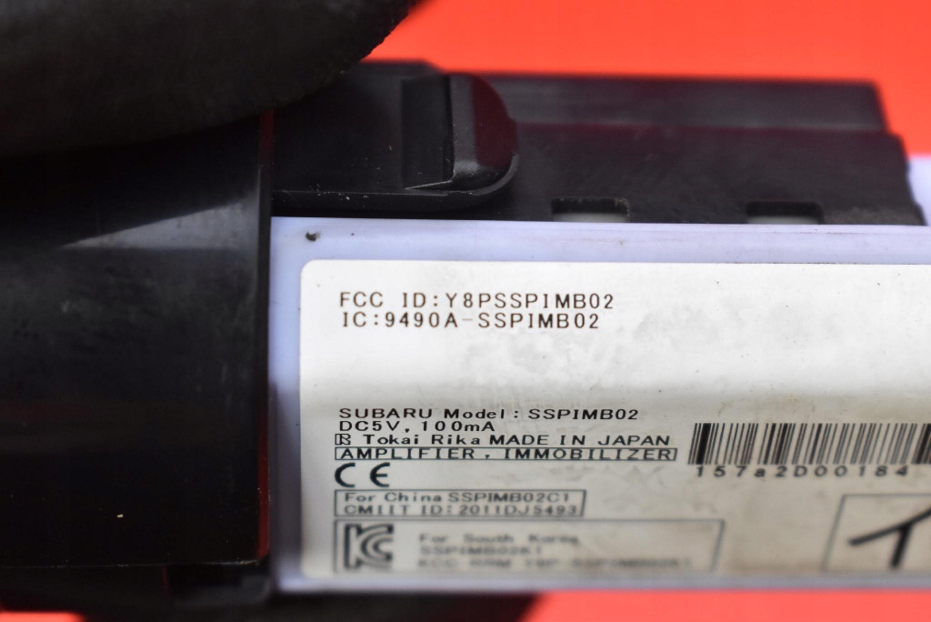 button START/STOP KLUCZYKI SSPIMB02 SUBARU FORESTER 4 IV 2.0 DIT XT 241KM