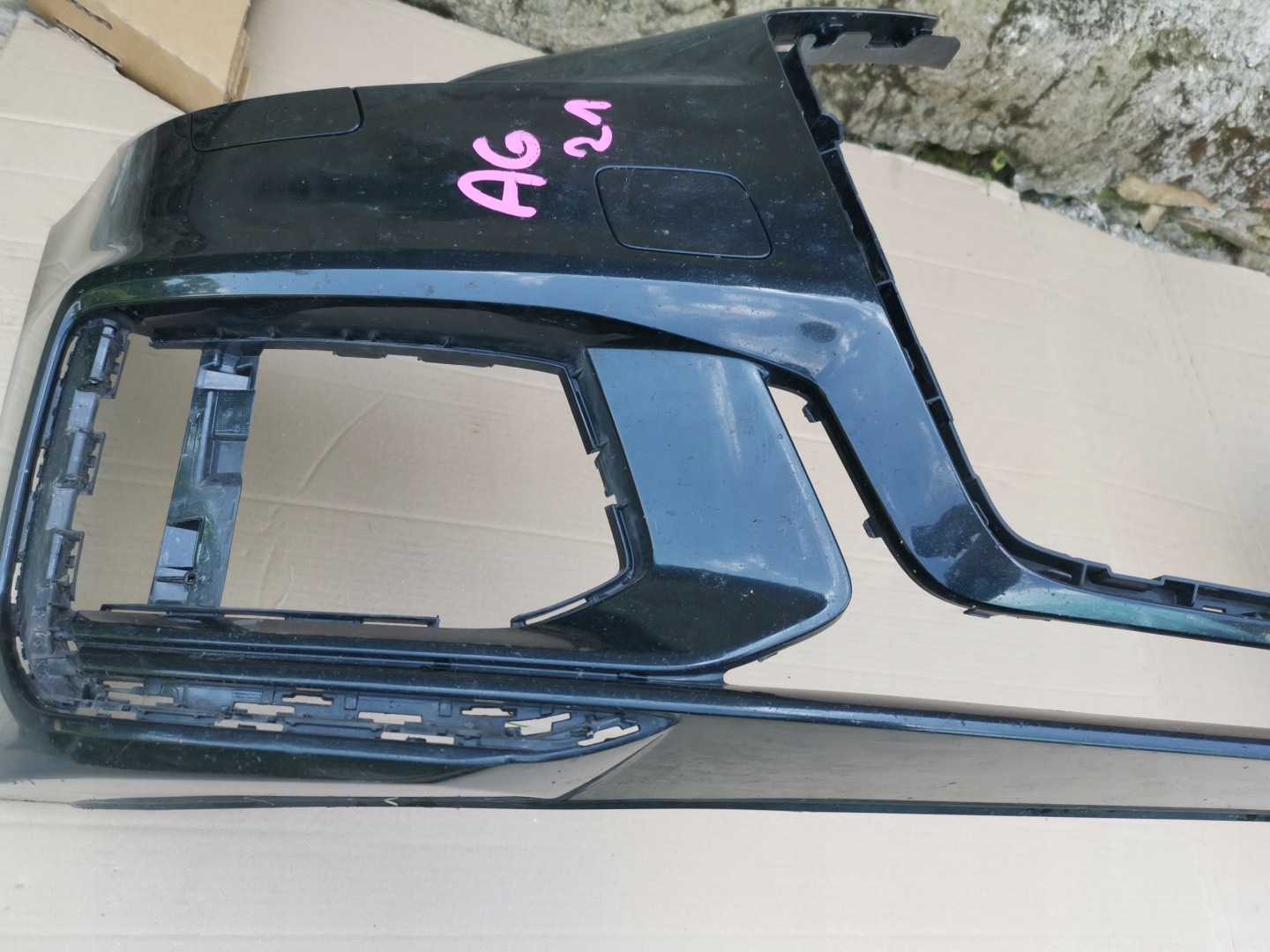 AUDI A6 C8 S-LINE front bumper front 4K0