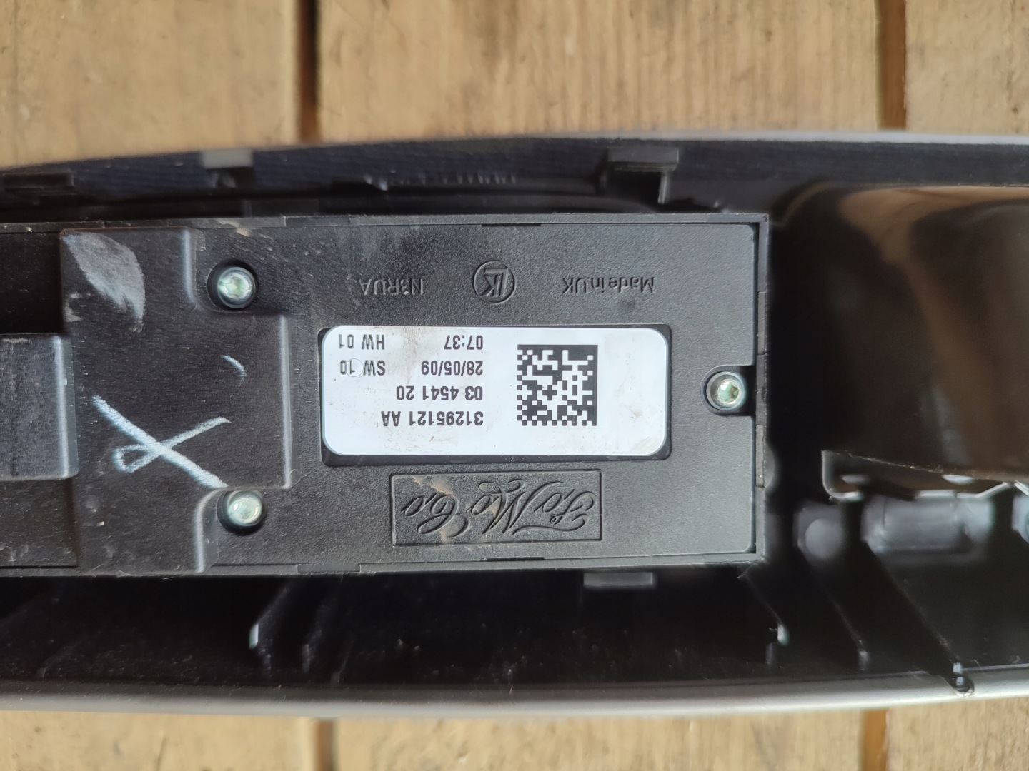 PANEL window control switch VOLVO S40 II V50 31295121