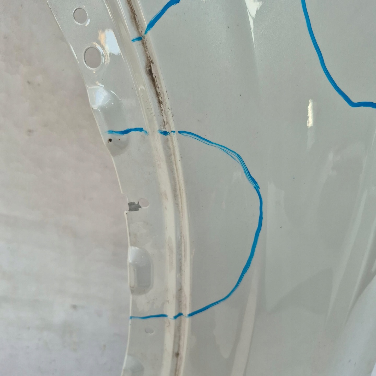 RENAULT AUSTRAL 22- fender left front front support 631012106R