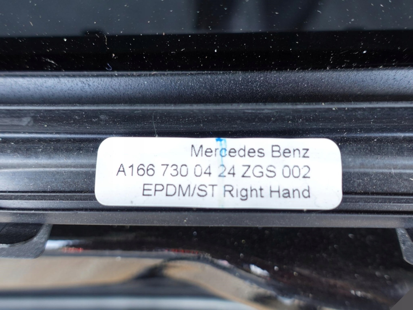 MERCEDES GL GLS X166 12-19 door right complete