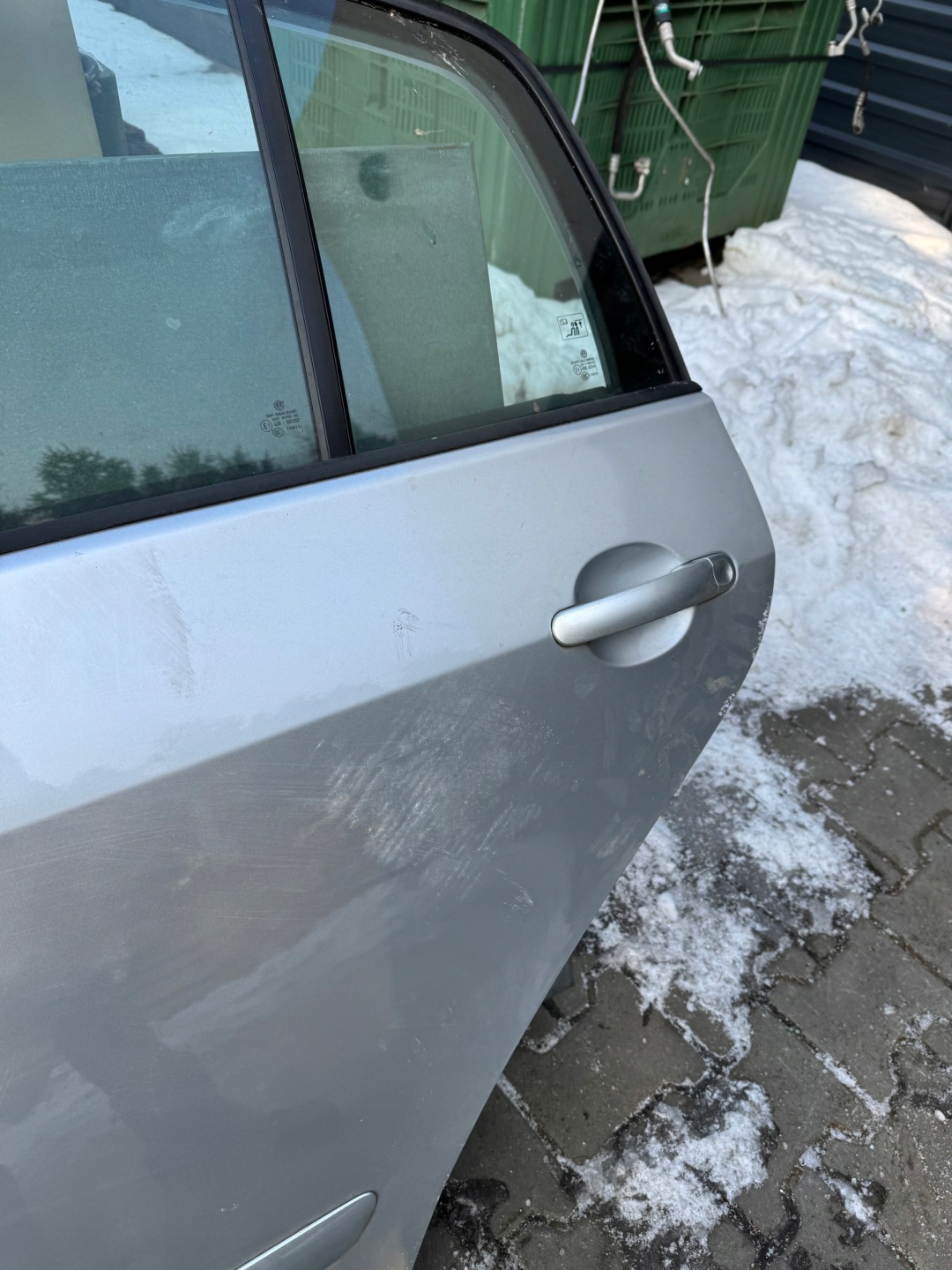 VW GOLF V 5 plus door left rear part left LA7W complete