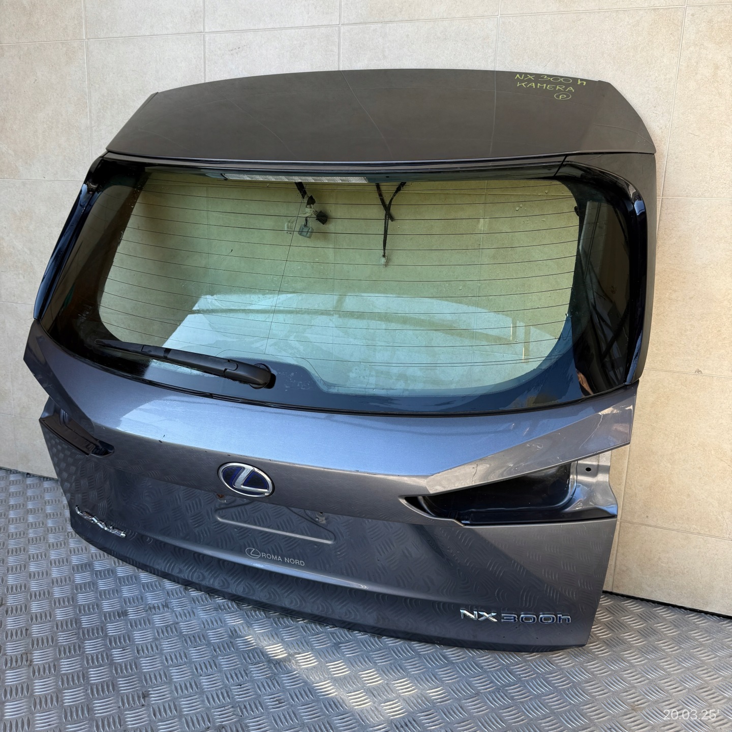 boot doors complete LEXUS NX300 NX 300 HYBRID KAMERA