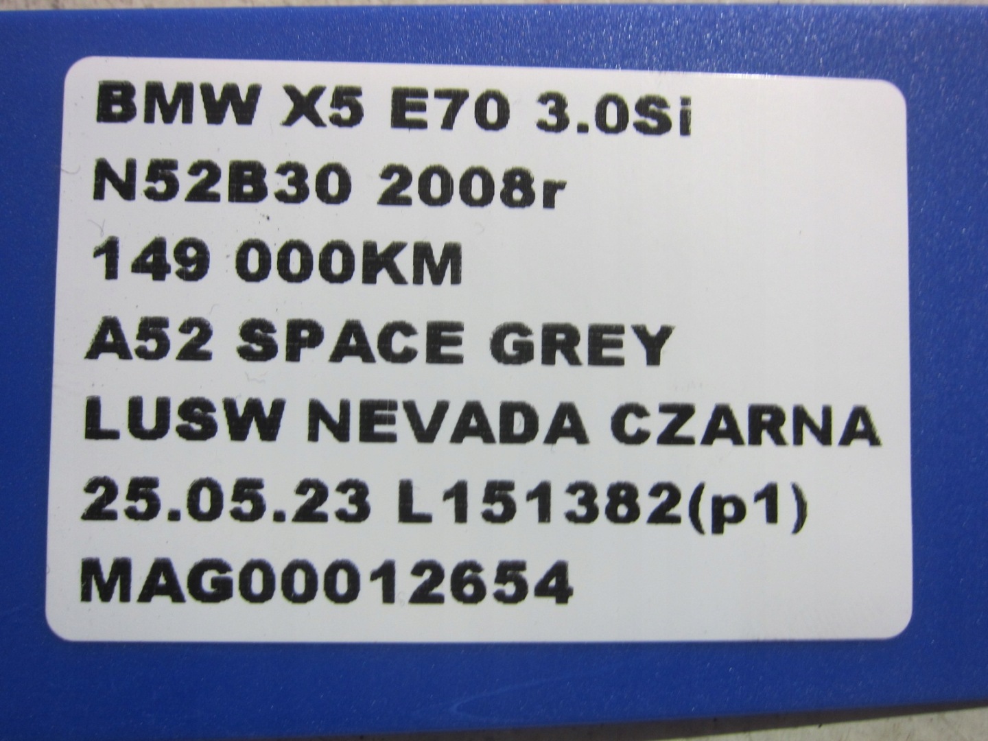 BMW E70 X5 F15 semi-axis right front 31607553946