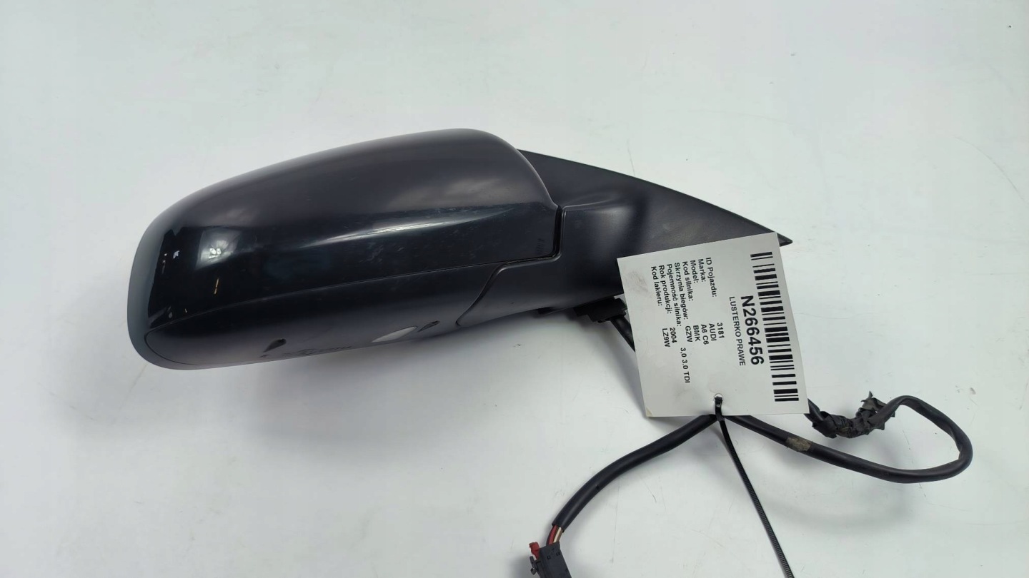 mirror right EU LZ9W AUDI A6 C6 11 PIN