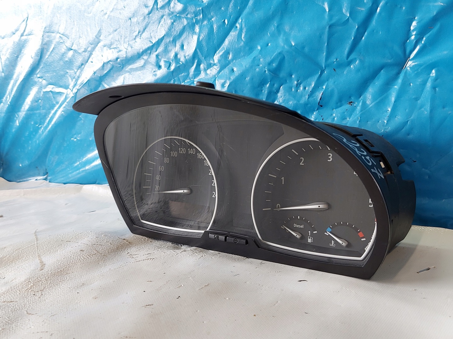 dials clock BMW X3 E83 3.0 D 341312701