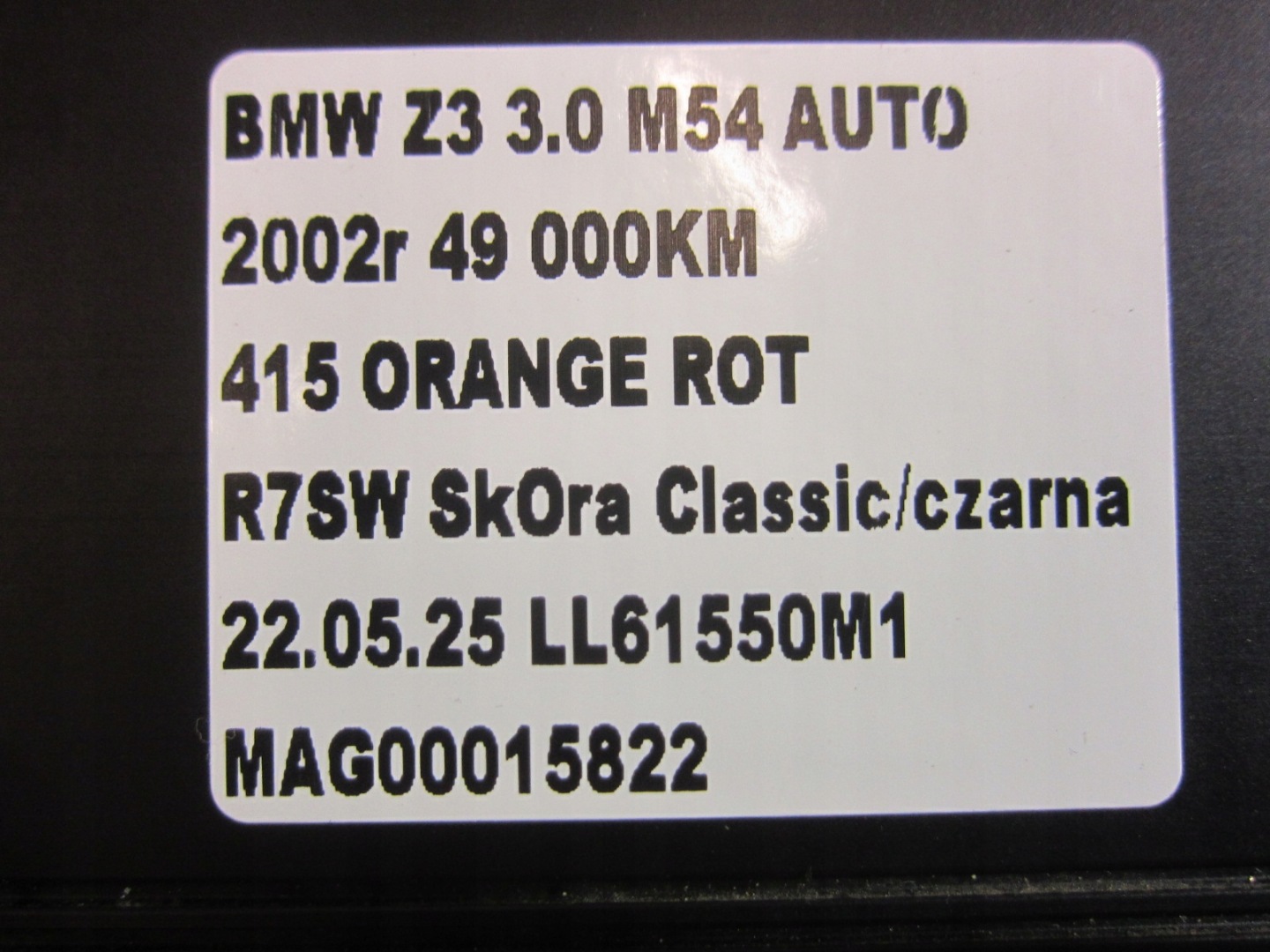 BMW Z3 E36 module amplifier SYSTEMU HIFI HARMAN KARDON 65126902840 6902840