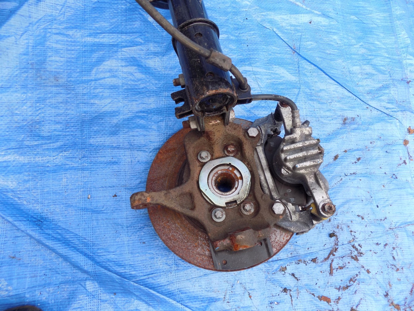 swing shock absorber left front TRAFIC III