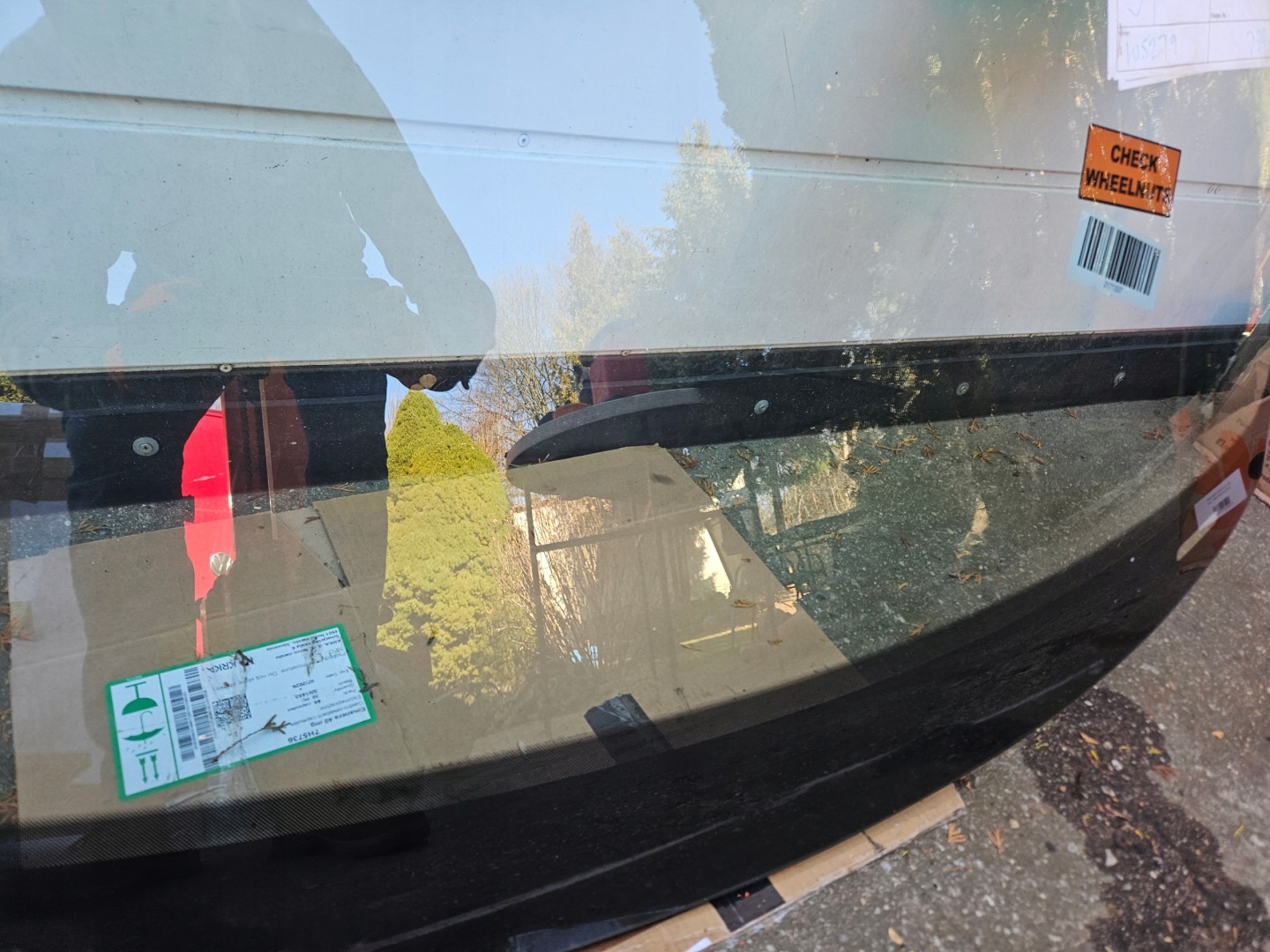 window iron AUDI A6 C7 4G below KAMERE sensor rain FUYAO