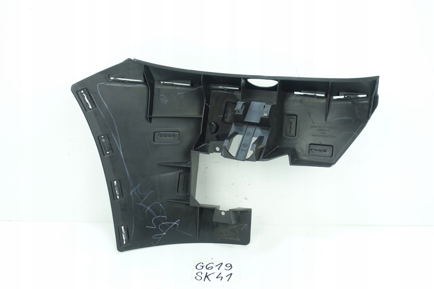 BMW Z4 E85 2002- support holder of a bumper left front 7158829
