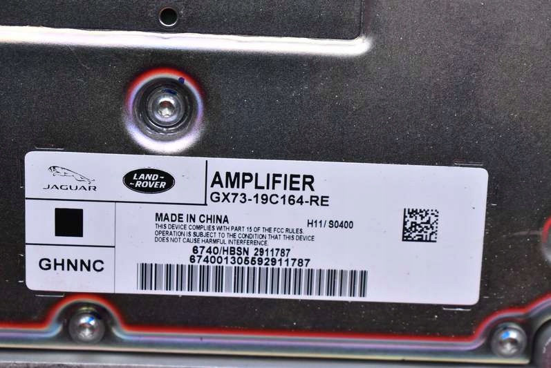 amplifier GX73-19C164-RE JAGUAR XE 14-20