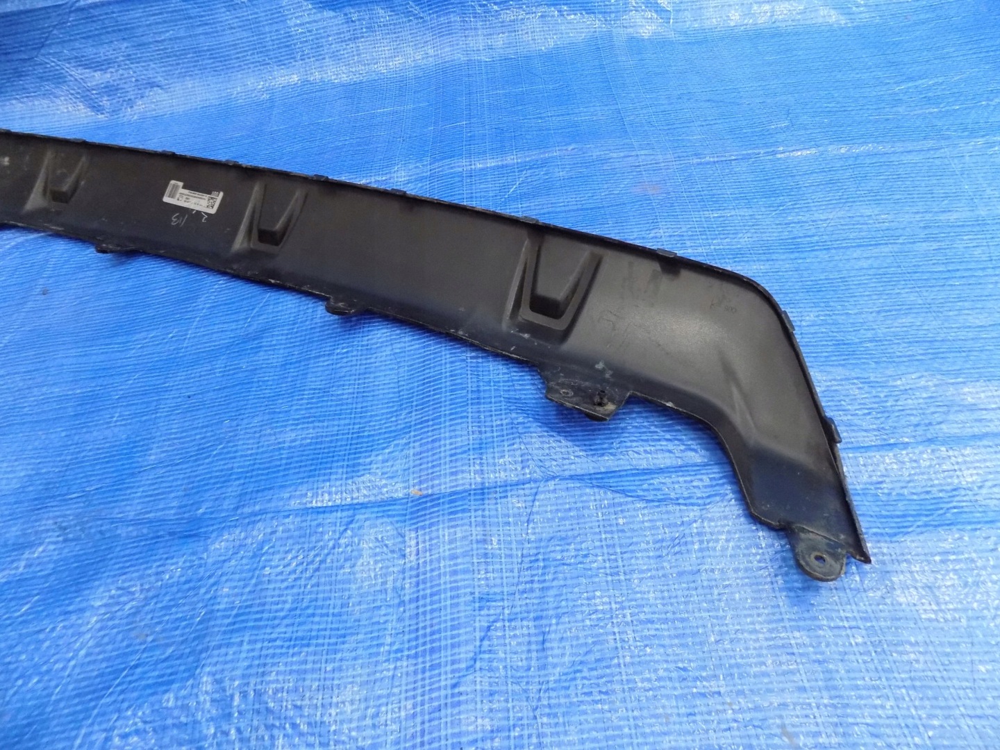 accessories of a bumper rear part diffuser BMW X5 G05 20R