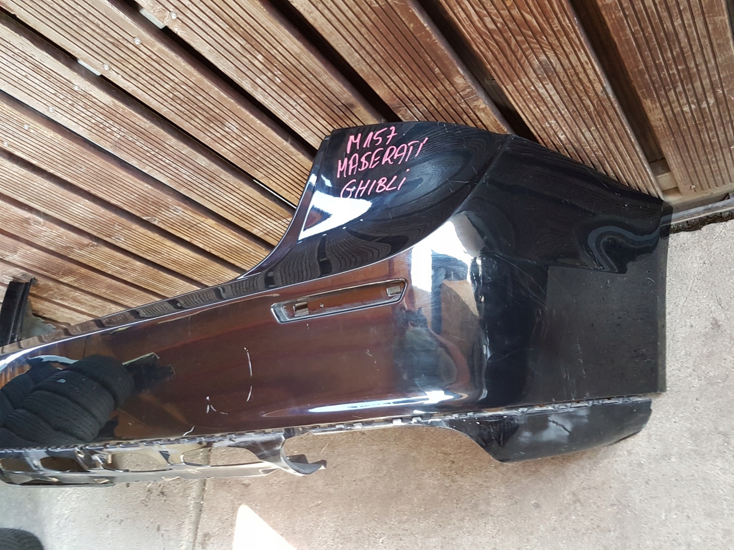 bumper rear MASERATI GHIBLI 670010943
