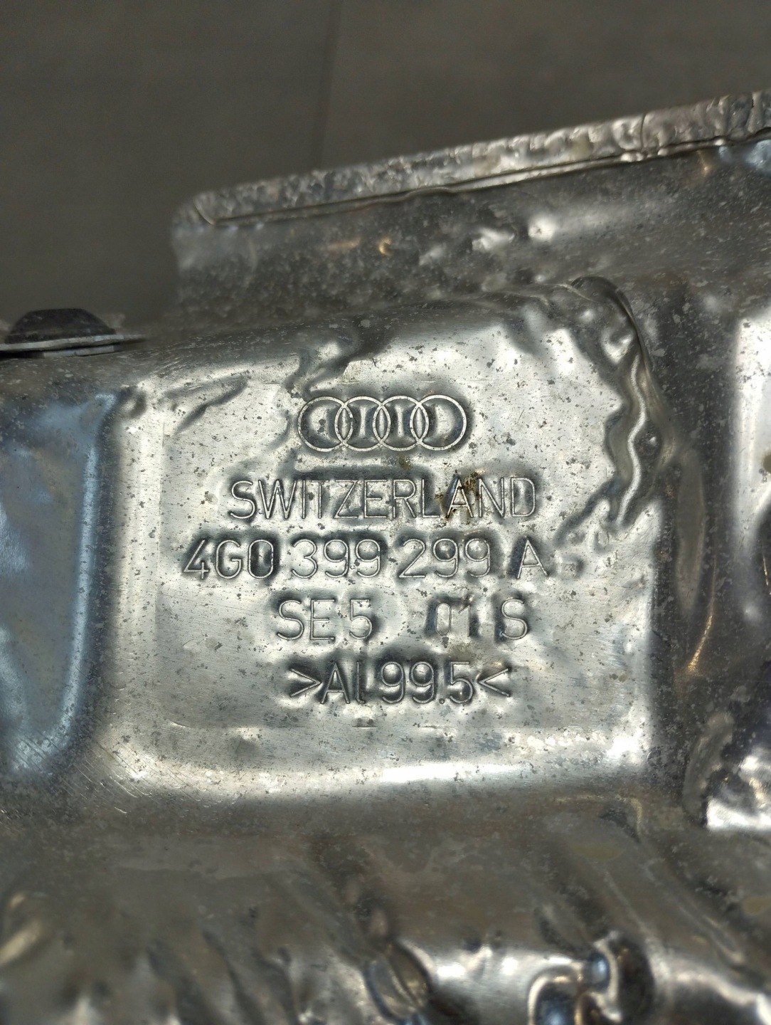 Audi A7 4G 2016 cover TERMICZNA 4G0399299A