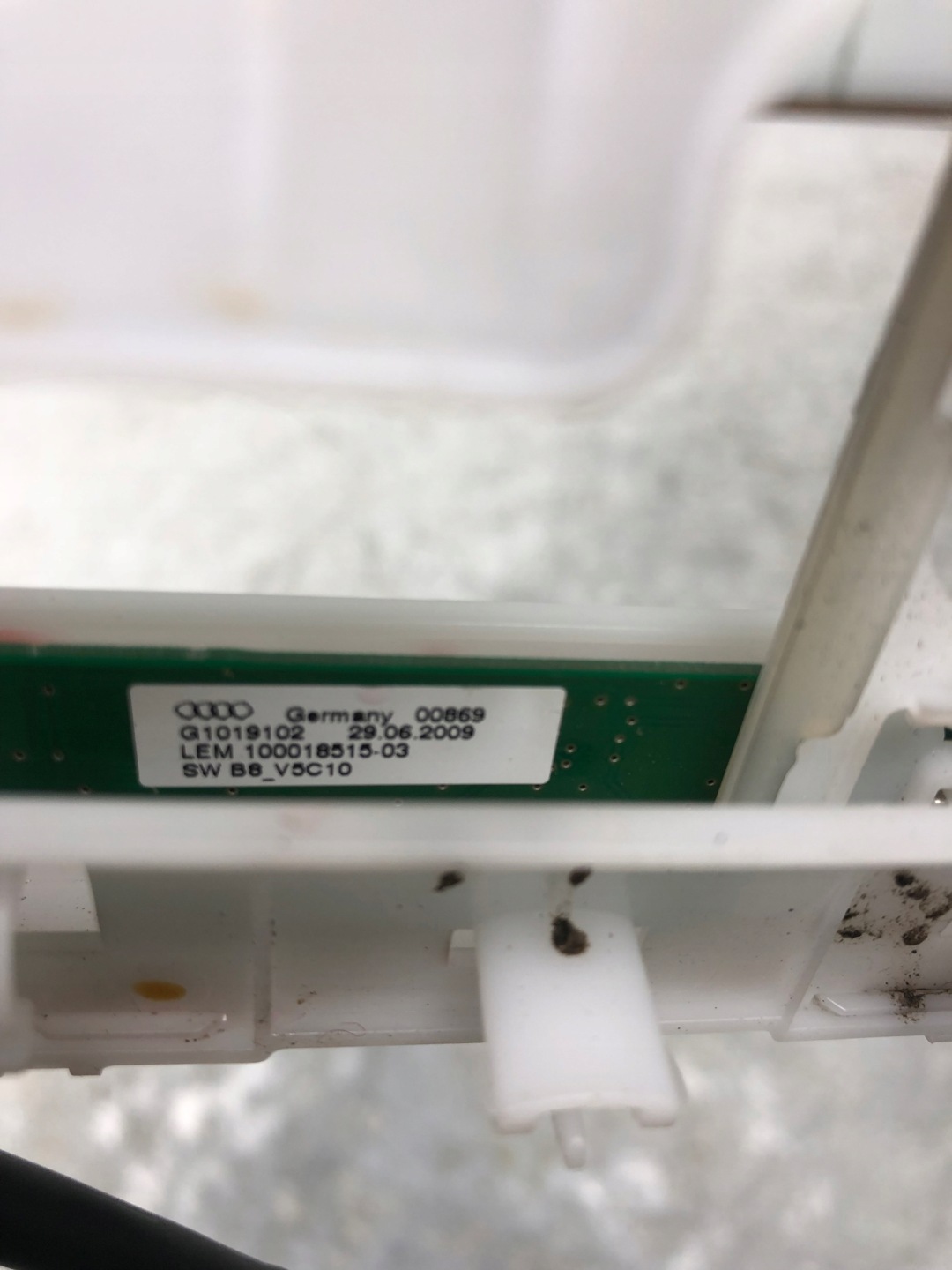 ELEKTRONIKA der Kulisse AUDI A4 B8 8K1713041H
