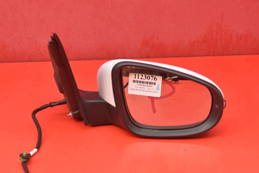 mirror right BIALE EU 021025 VW GOLF 6 VI 08-15 10 PIN