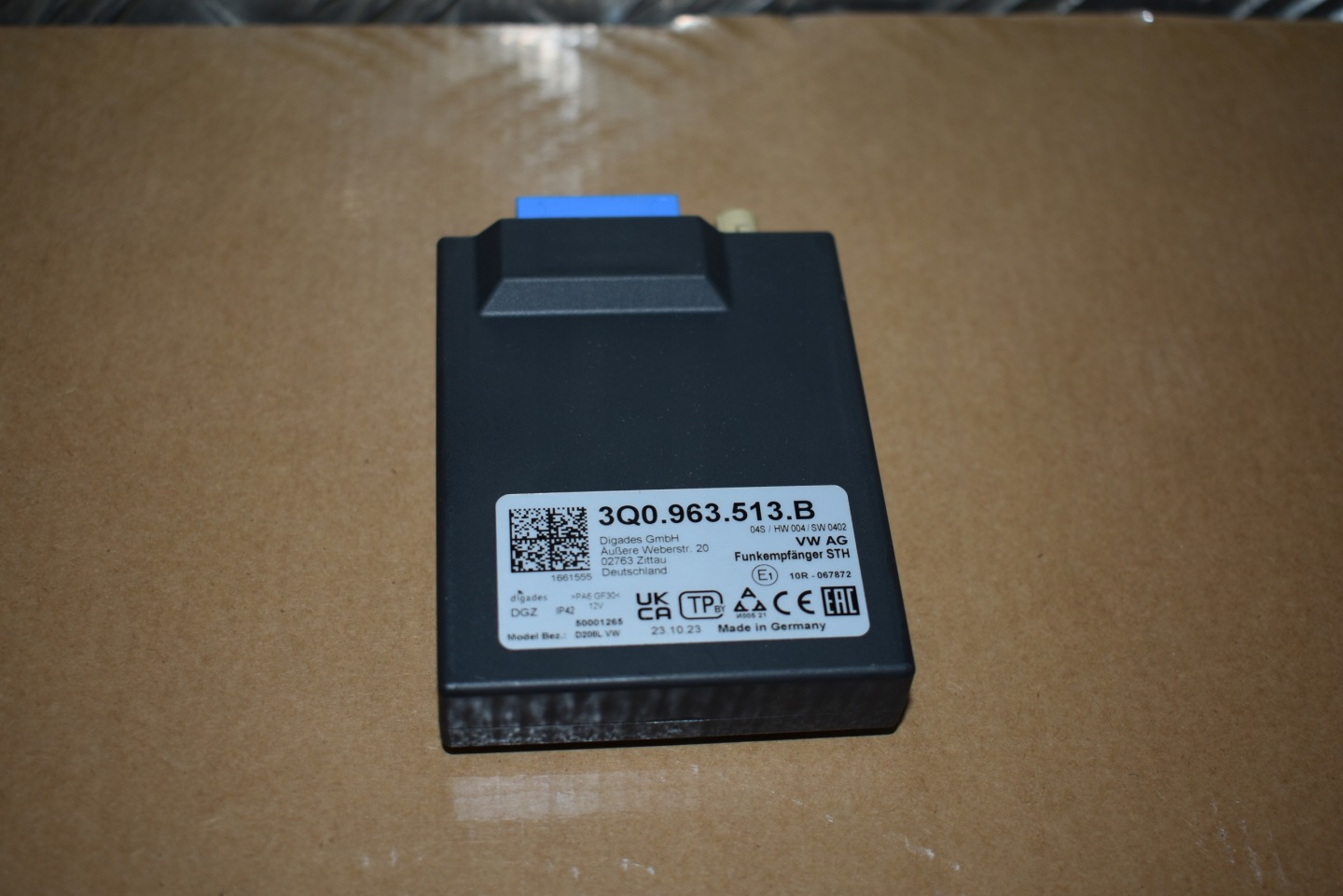 IDEALNY module control unit WEBASTO AUDI Q7 Q8 1