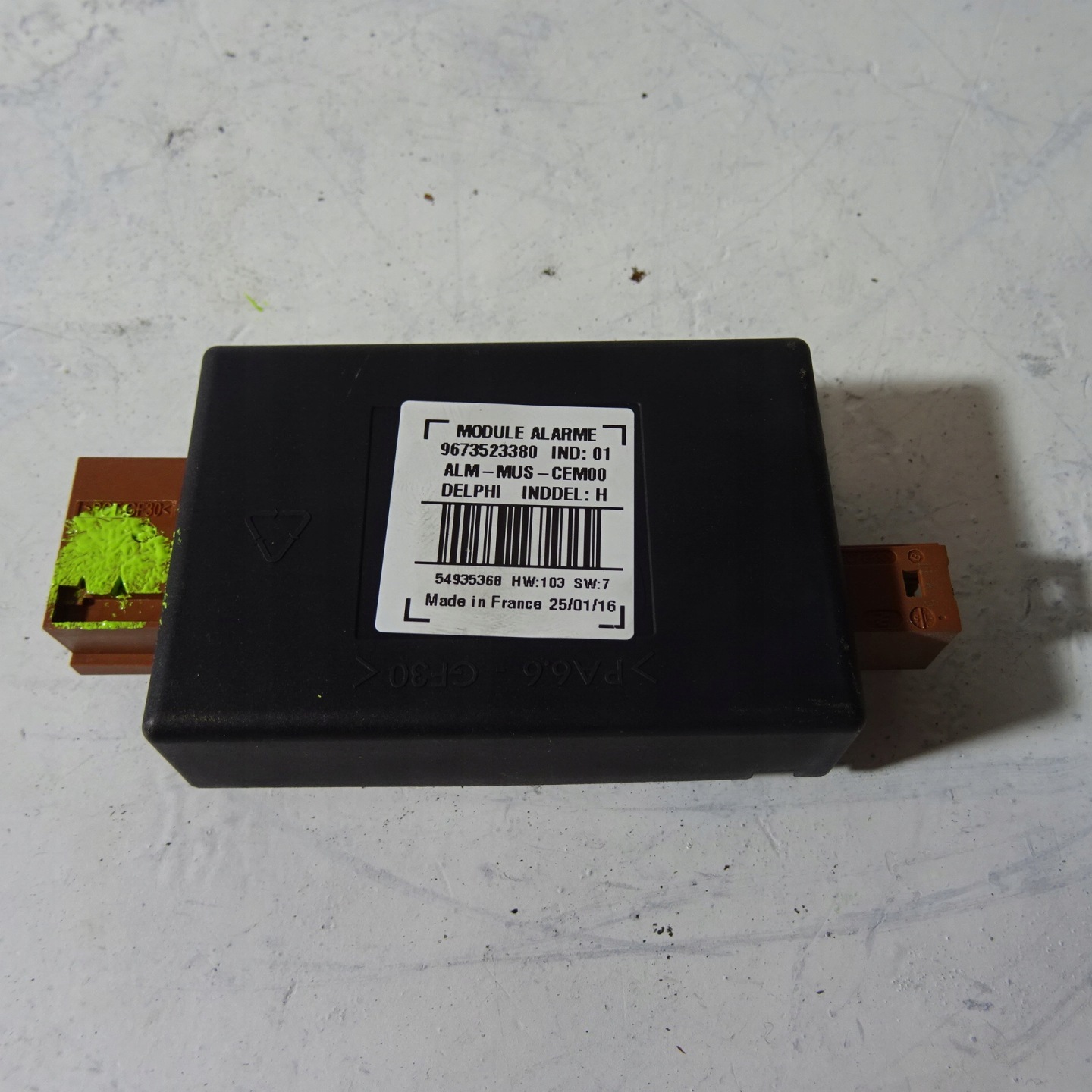 PEUGEOT 308 II T9 modulo ALARMU 9673523380