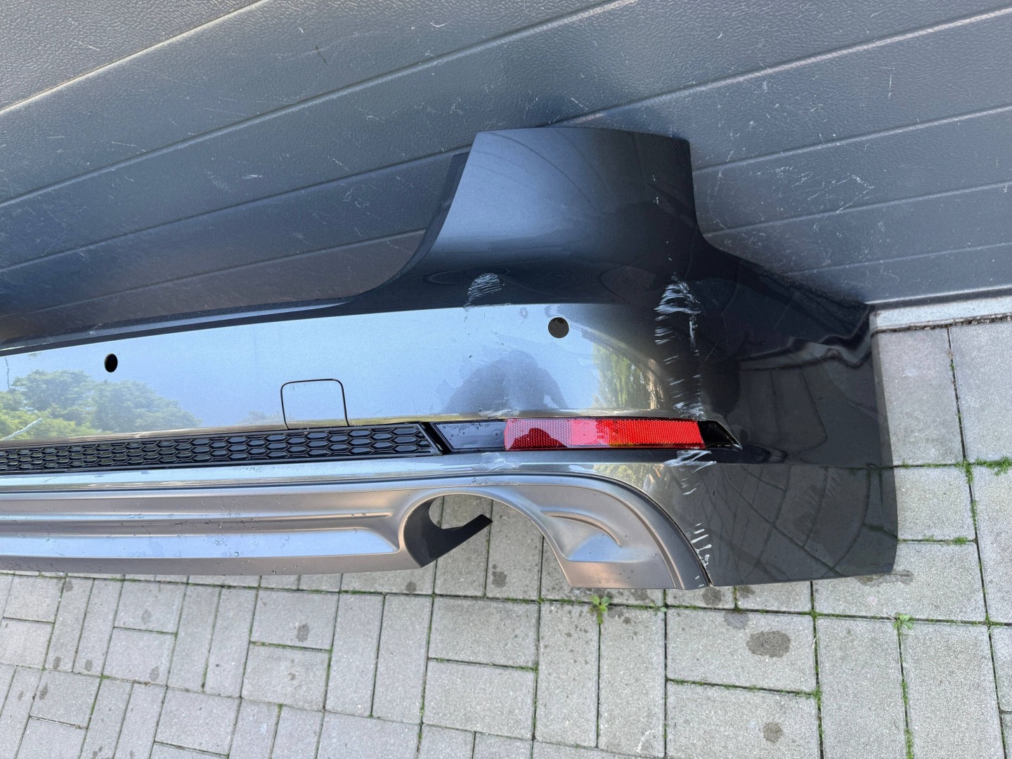 Audi A4 8w9 B9 Kombi S Line bumper rear part rear