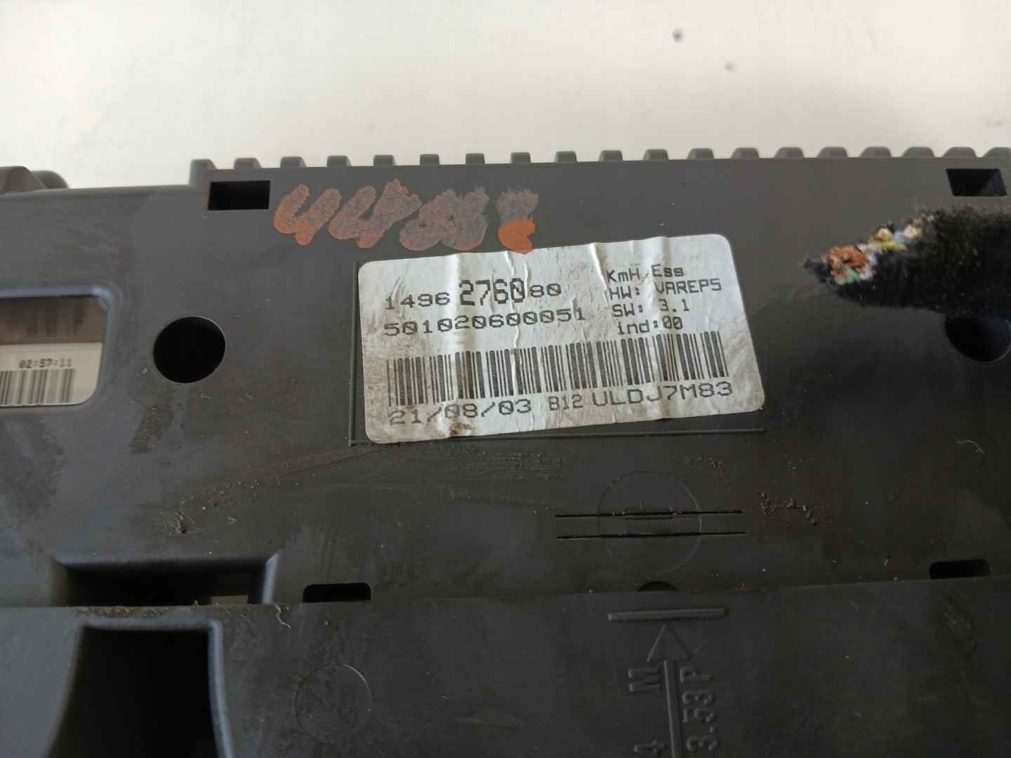 PEUGEOT 807 CITROEN C8 and 2.0 dials dials 1496276080