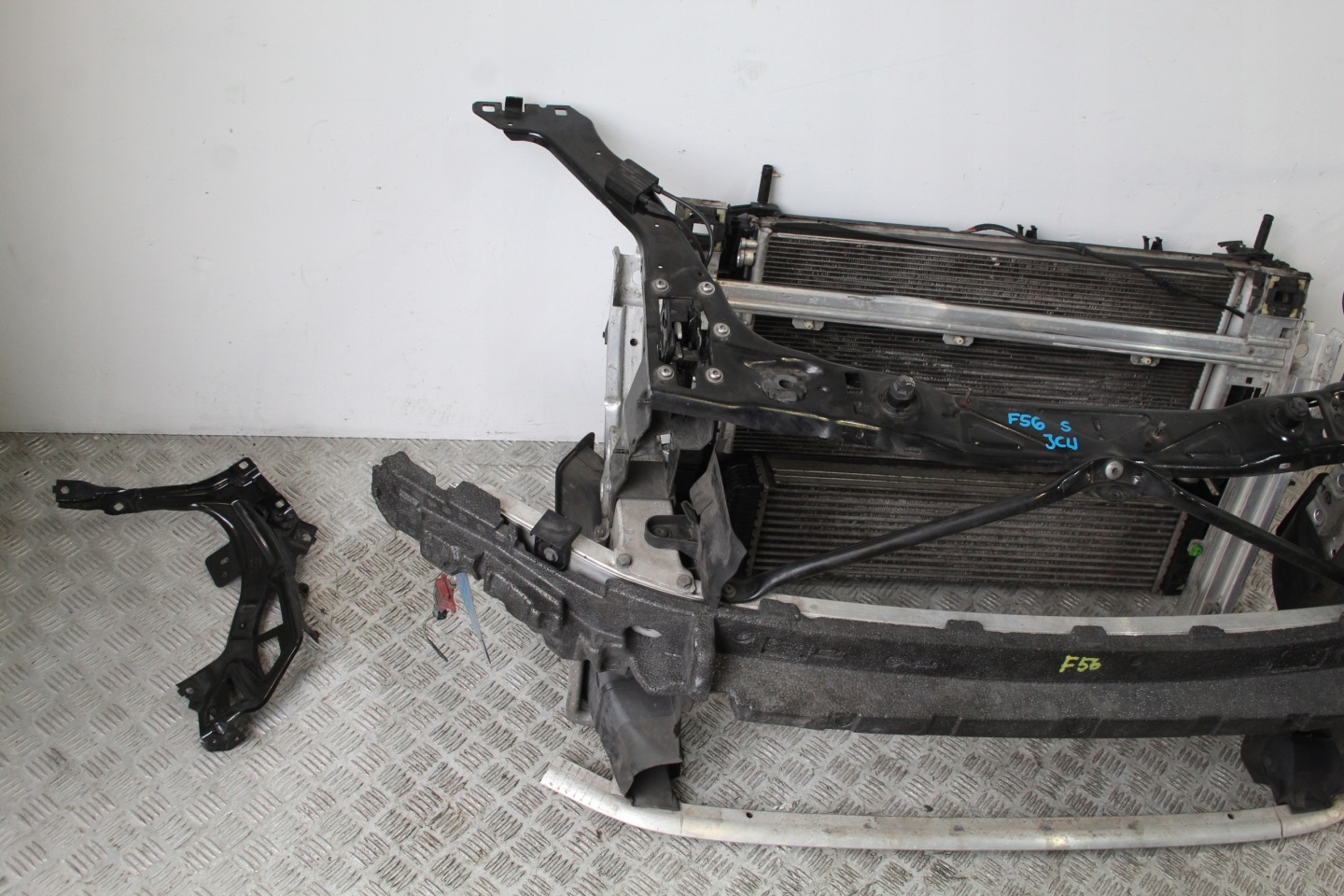 support panel for radiators radiator pillar MINI COOPER F56 JCW F55