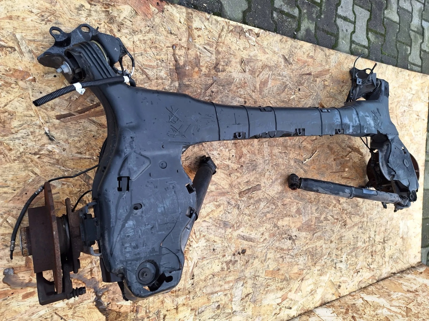 axis rear part Renault Scenic III 09-16