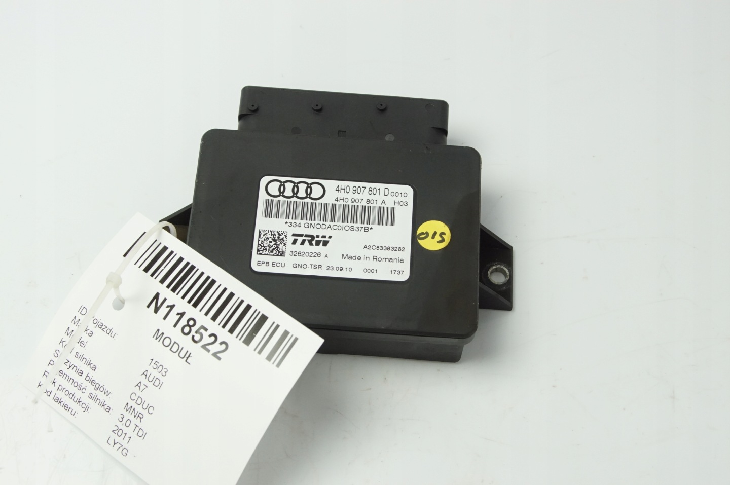 modulo 4H0907801A 4H0907801D AUDI A7