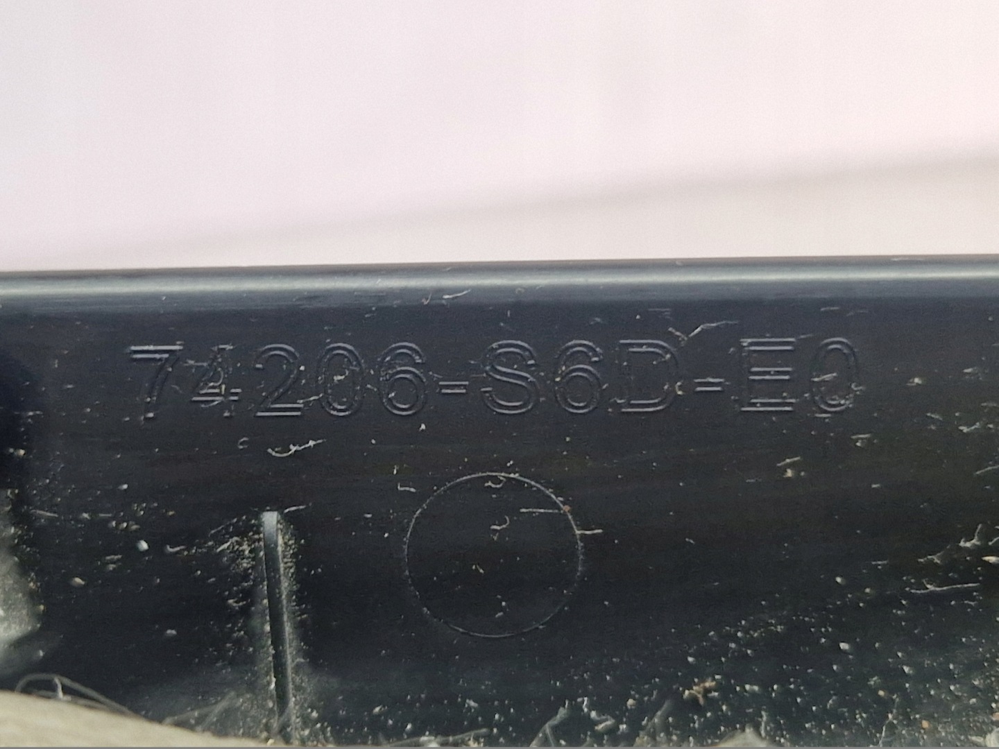couverture aile droit HONDA CIVIC VII 7 74206-S6D-E0