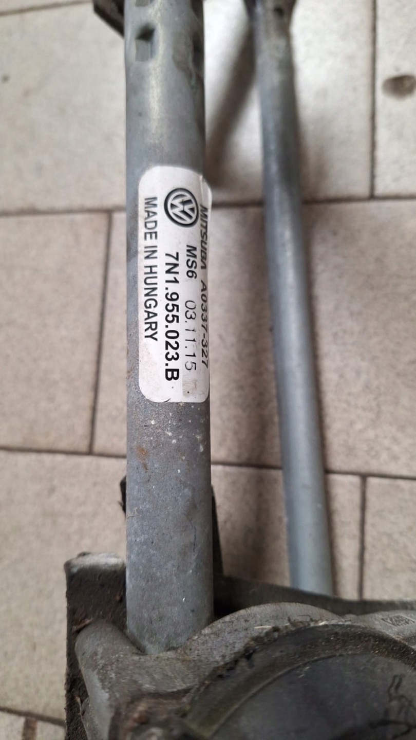 engine wiper mechanism VW SHARAN II 7N1955023B