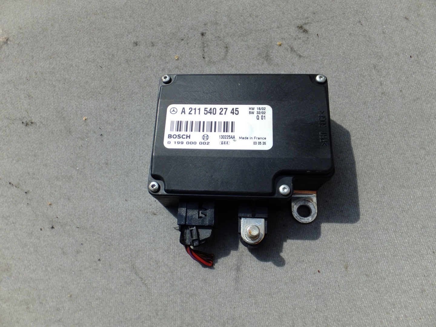 modulo per batteria mercedes w211 A2115402745