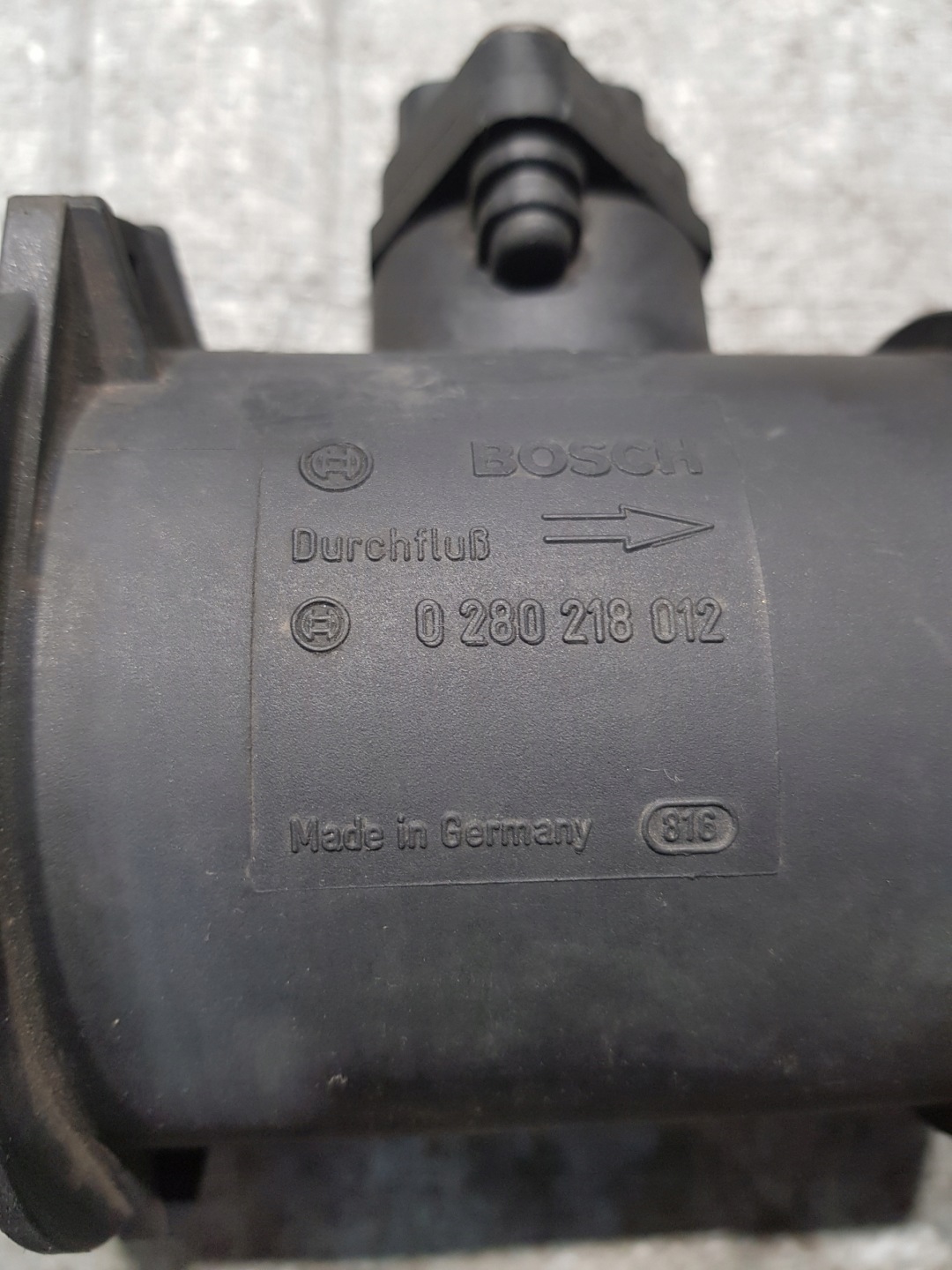 flow meter BOSCH 0 280 218 012