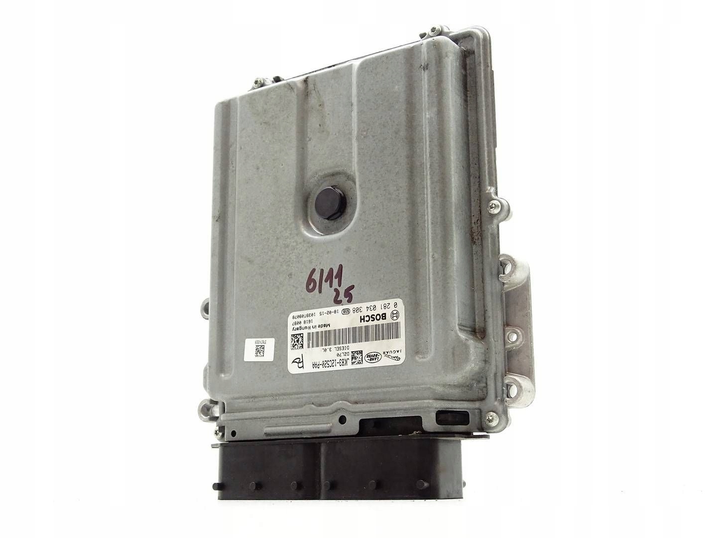 control unit computer of the engine ECU JAGUAR F-PACE X761 3.0D JK83-12C520-PAA
